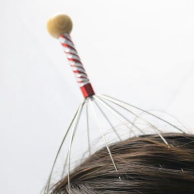 Waledano® Hoofdmassage Spin - Hoofd Massage - Scalp Brush - Anti jeuk - Anti Stress - Massage Apparaat - Ontspanning - Rood