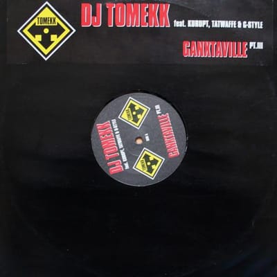 12-inch Plaat DJ TOMEKK, KURUPT, TATWAFFE & G-STY - Ganxtaville Pt.III 82876500511 Modul, BMG 2003 Duitsland Rap & Hip-Hop/R&B Gebruikt gray