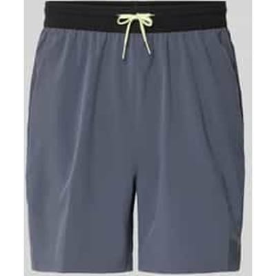 Short met elastische band en logo
