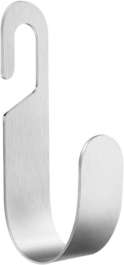 Tuinslang Houder - Slang Opberger - Slang Opbergen - Roestvrij Staal - 20 cm - Zilver