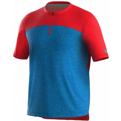 Bicycle Line Heren Sentiero Korte Mouwen Fietsshirt (Avio Blauw)