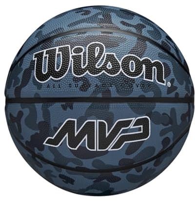 Unisex Camo Basketbal Blauw 7 EU - Perfect voor Buiten