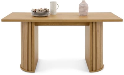 Eettafel GUARDA 160 x 75 cm – wild eiken