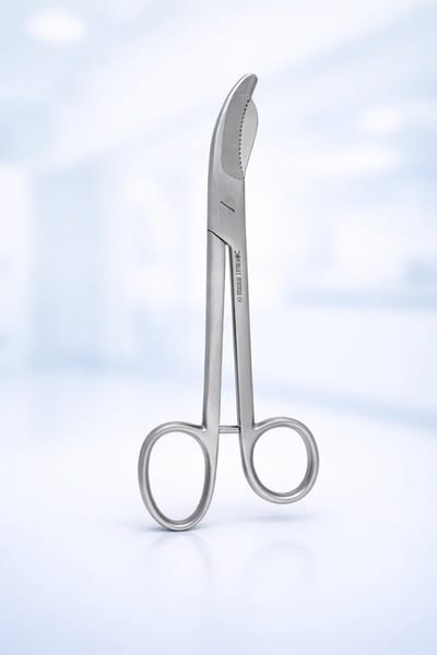 Belux Surgical Instruments Bruns Gipsschaar 24 cm – Gezaagd Snijvlak – RVS Chirurgische Gips Schaar – MDR Medisch Hulpmiddel