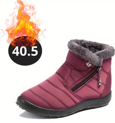 Nivard Snowboots - Sneeuwschoenen - Sneeuwboots - Dames - Wintersport - Ski - Skischoenen - Rood - 40.5