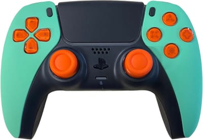 Clever Mint'n Orange Controller (PS5 compatibel)