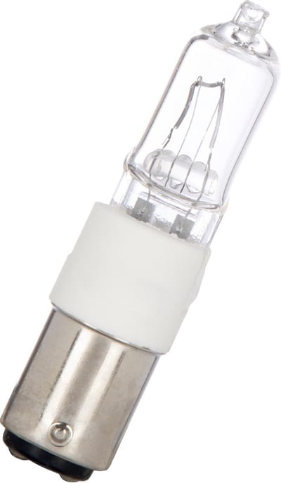 Schiefer Ba15d Halogeen Buislamp | 60W 720lm 2800K 220V/240V | Dimbaar