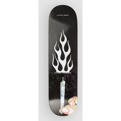 Jacuzzi Unlimited Cawell Berry Roll Up Ex7 8" Skateboard Deck zwart