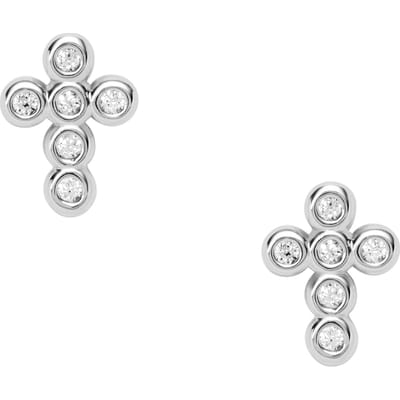 Fossil dames  925 sterling zilveren Zirkonia One Size 88236319