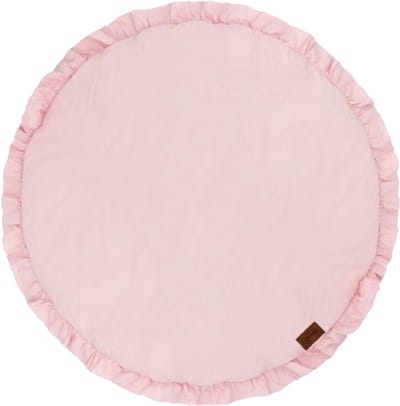 MorDesign - Boxkleed Rond - Ruffle - 95 cm - Zacht gevoerd - Speelkleed