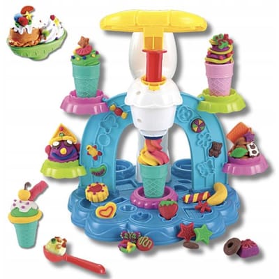Grote Creatieve IJssalon Speelgoed Klei Set voor Kinderen