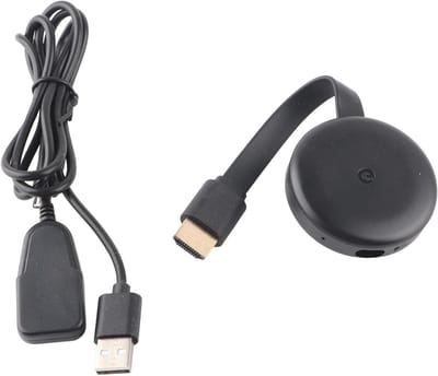 Draadloze Beeldschermadapter - HD Dongle - Content Streamen - 1080P HD Uitvoer - Compact Ontwerp - Zwart