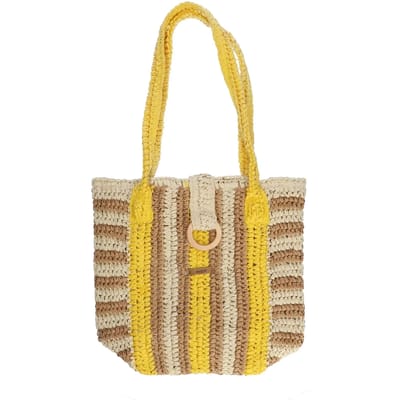 Barts Atlantic Bag Geel Dames Tas - Maat one size