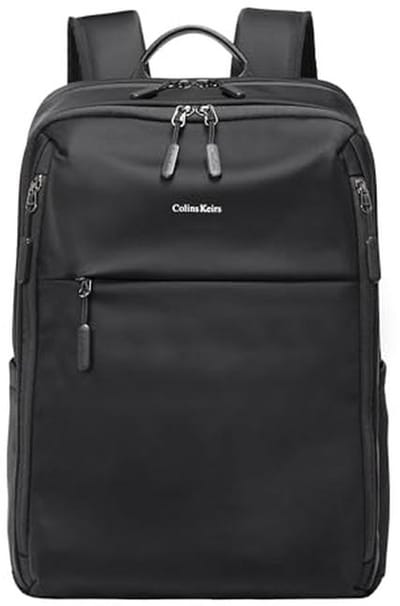 Laptoptas 16 inch voor mannen - multifunctionele rugzak voor zakelijke en schoolgebruik, zwart