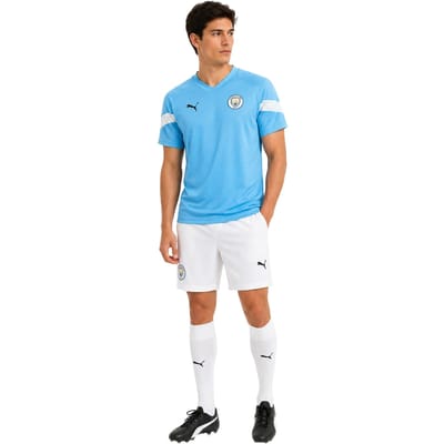 Puma Unisex trainingsshirt voor volwassenen van Manchester City FC (Blauw)