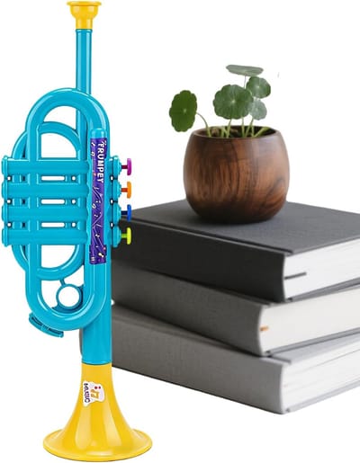 Muziekinstrument Speelgoed - Kinder Trompet - Vroeg Leren - Gesimuleerd Instrument - 495 x 10 x 185 cm - Willekeurig