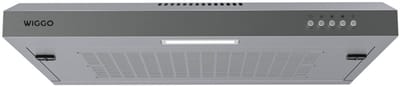 Wiggo WE-D630V(X) – Onderbouw Afzuigkap 60 cm – RVS – 200 m³/h – Knoppenbediening – LED Verlichting – Energieklasse D – 5 jaar garantie