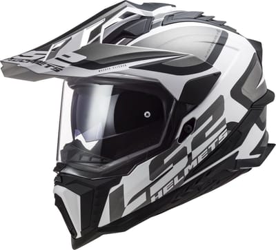 LS2 Helm Explorer Alter MX701 mat zwart / geel maat XS