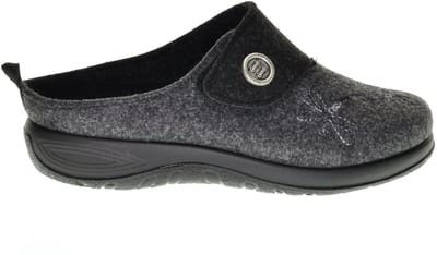 Zwarte Pantoffel Steunzolen Fly Flot maat 36