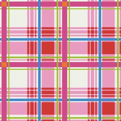 Bluuming Affairs - Kinderbehang - Blokjes - Behangpapier - Behang - Roze - 0,53 x 10 M.