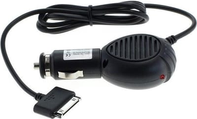 OneOne 2A autolader met vaste dock stekker kabel. Auto oplader past op Samsung Galaxy tablets Tab P3100, P3110, P6200, P6210, P6800, P6810, P7100, P7110, P7300, P7310, P7500, P7510