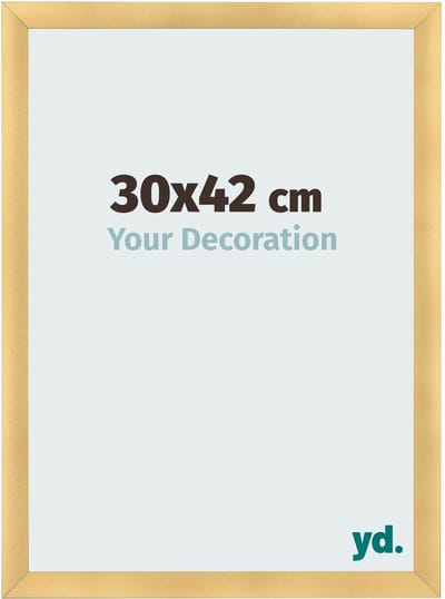Your Decoration - Fotolijst 30x42 cm - MDF - Goud Mat - Pisa