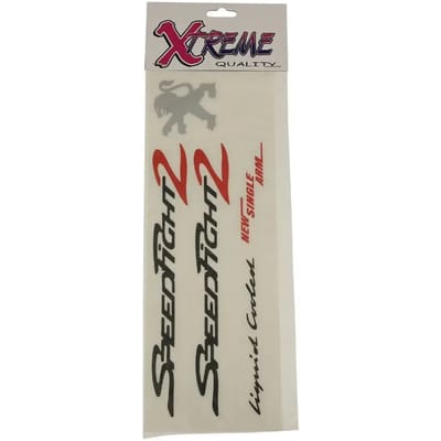 Autocollant stickers P2R pour scooter Peugeot 50 Speedfight 2 Avant 2020 Neuf