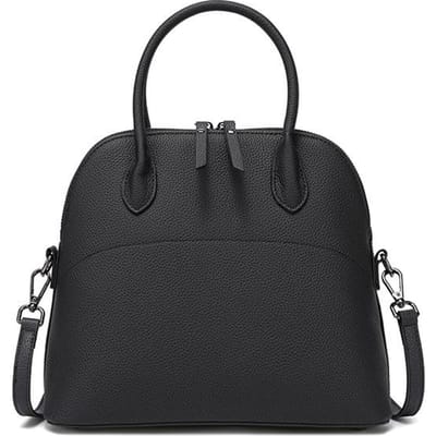 Nouveau Sac à Bandoulière Polyvalent pour Femmes avec Sac Fourre-tout de Niche Haut de Gamme Grande Capacité Sac de Commutation en Cuir Jurgent black