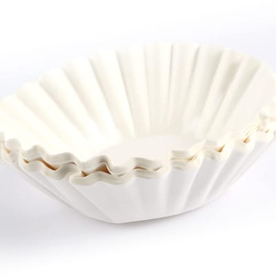 Dailygoods- Koffiefilter Set 50 Stuks - Wegwerp Koffiefilter - Koffiefilterhouder - Hygiënisch Houtvlees - Geschikt voor Koffiemachine - Lichtgewicht en Draagbaar - Koffiefilterpapier