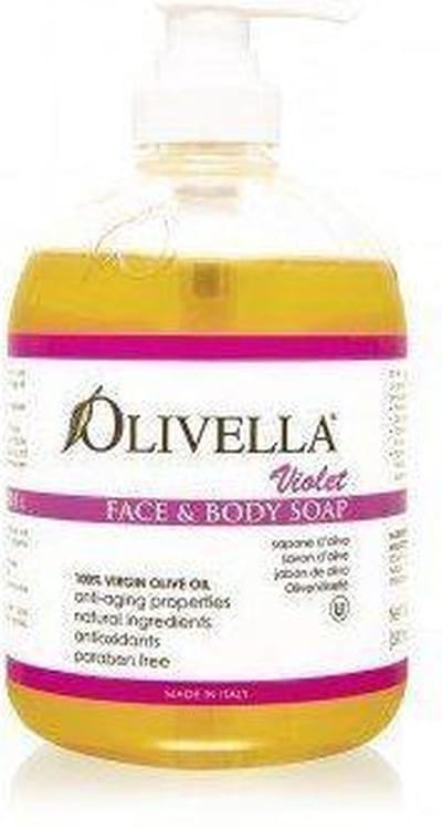 Olivella Vloeibare zeep Violet met veel Olijfolie 500ml ( 2 stuks )