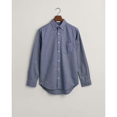 Gant Shirt Oxford Blauw - Maat XXL - Heren - Overhemden Casual