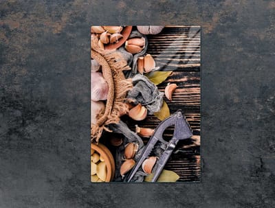 TMK ArtDeko Serie - Glazen Snijplank - 35x52 cm - Eten