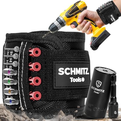 Magnetische armband voor ambachtslieden - Praktisch cadeau voor vaders en jongens