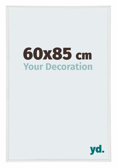 Your Decoration - Puzzellijst 60x85 cm - Wit Hoogglans - Puzzellijst 1500-2000 stukjes - Kunststof Fotolijst - Annecy