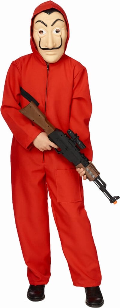 La Casa De Papel kostuum kinderen - Maat 152