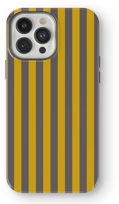 DripCase Gestreept Hoesje geschikt voor iPhone 13 Pro | Backcover met Mag | Stripes Motief | Trendy Case geschikt voor iPhone 13 Pro met Strepen Gravel Lane