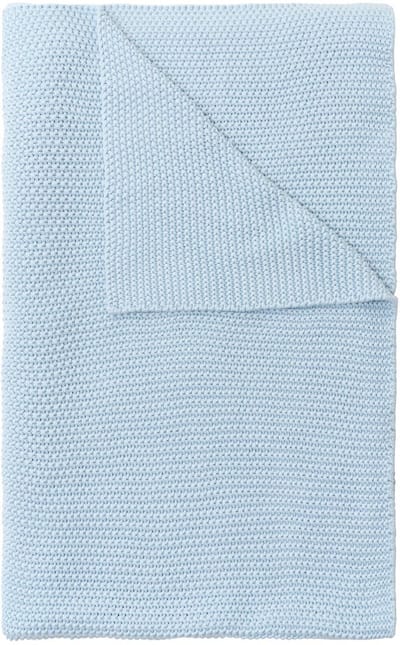 Marc O'Polo Nordic Knit Plaid Calm blue - 130x170 cm