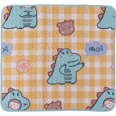 Huisdierkussen Vier Seizoenen Universeel Cartoon Katten Honden Warm Comfortabel Deken KussenHart XL L(for 6.5-9kg) beige