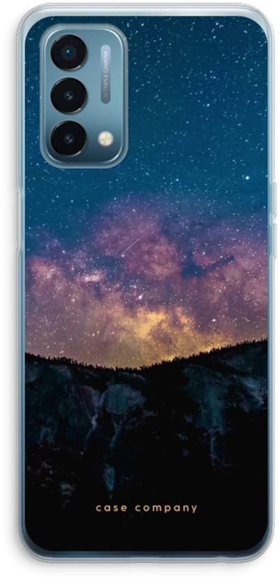 Case Company® - Hoesje geschikt voor OnePlus Nord N200 5G hoesje - Travel to space - Soft Cover Telefoonhoesje - Bescherming aan alle Kanten en Schermrand