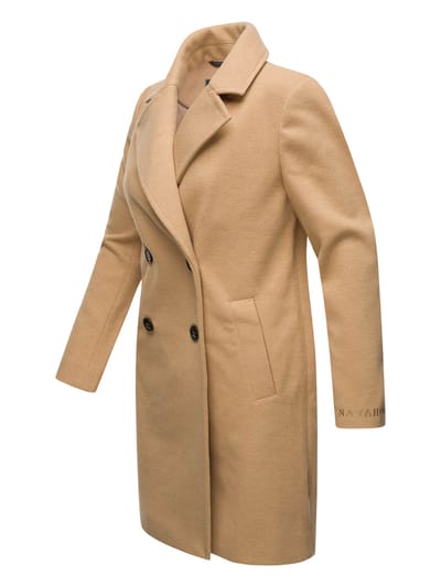 Navahoo Frostjuwel dames overgangsmantel met elegante strependetails