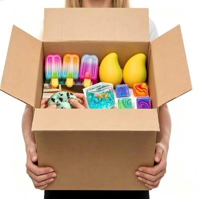 Sensorische Squishy Blind Box Serie, Willekeurig Schattig Langzaam Rijzend Speelgoed, Verzamelaar Stressbal Fidget, Verrassingscadeau