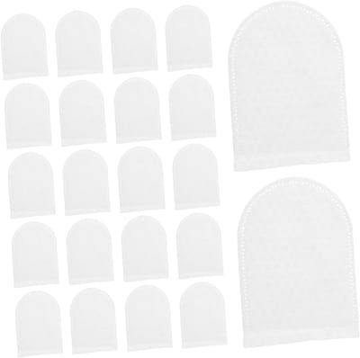 Herbruikbare Make-up Pads - Wattenschijfjes Katoen - Make-up Verwijderen - U-vormig Zakontwerp - 120 Stuks - Wit