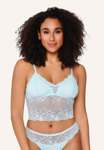 LingaDore Daily Bralette Pastel Blue Blauw S