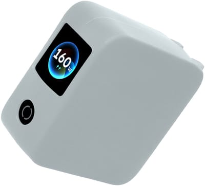kwmobile Siliconen powerbank hoes voor UGREEN Nexode Pro 160W GaN case - battery case - Powerbank beschermhoes in grijs