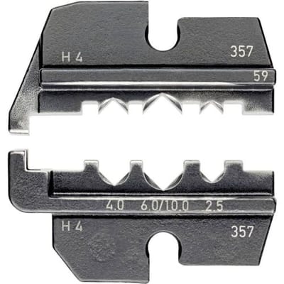Knipex 97 49 59 Krimpinzetstuk Solar-connectoren Geschikt voor tangen Helios H4 (Amphenol) 2.5 tot 6 mm²