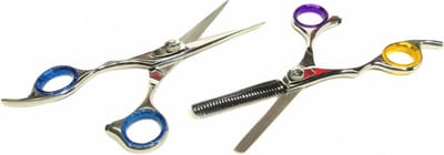 Guardian Beauty Scharenset - 5,5 Inch - Roestvrij Staal - Linkshandige - Met Etui - Kappersgereedschap