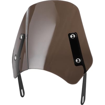 Universele Motorfiets Windscherm Winddeflector Scherm met Montagebeugel voor 5-7in gray