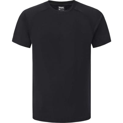 Lonsdale Heren-T-Shirt (Zwart)