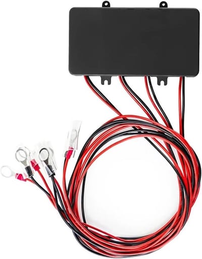 Zonne Laadregelaar - Batterij Balancer - Batterij Onderhoud - Automatische Balans - 10A - Zwart