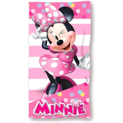 Katoenen strandlaken voor meisjes Disney Minnie